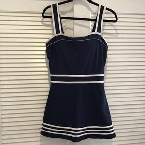 Shore ShaperSwimwear Navy Sailor Girl One-piece